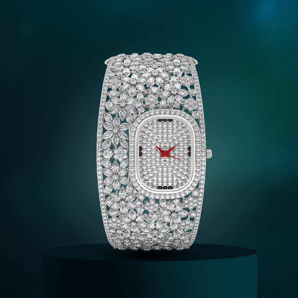 Women's American Diamond Designer Watch