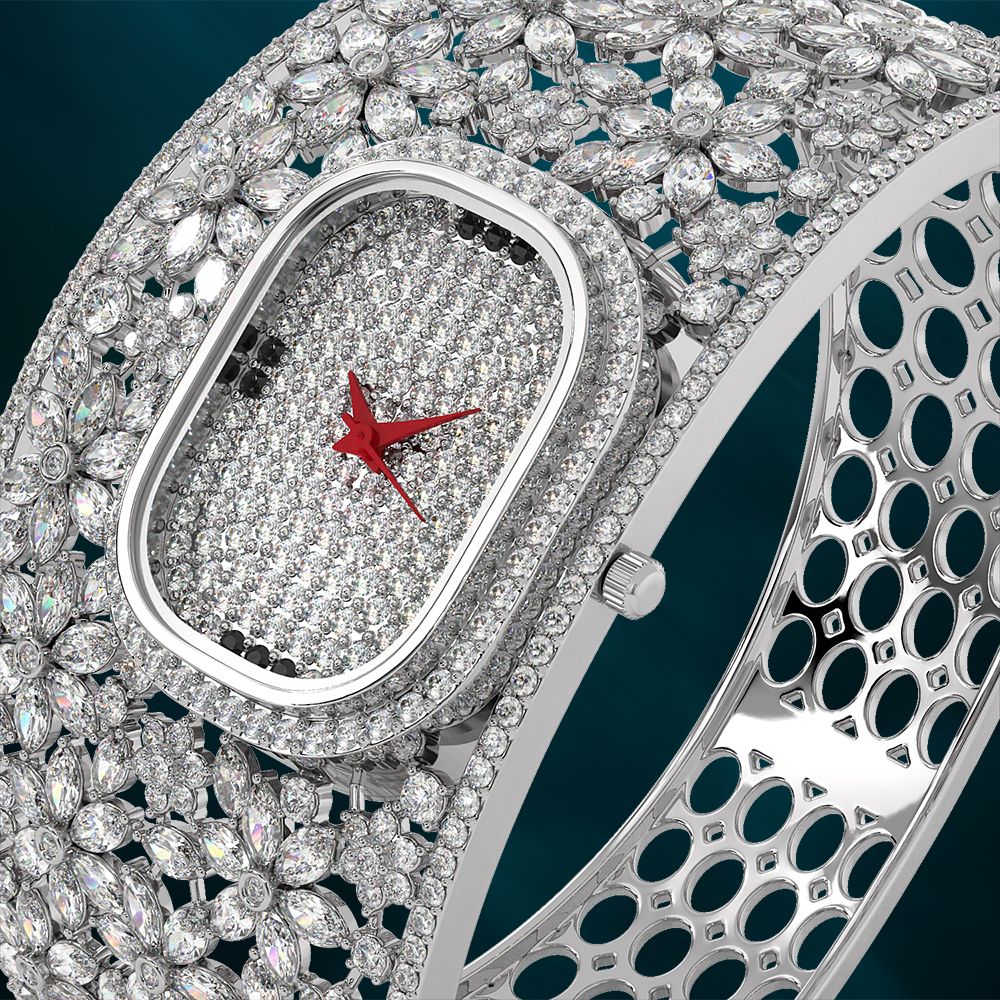 Women's American Diamond Designer Watch